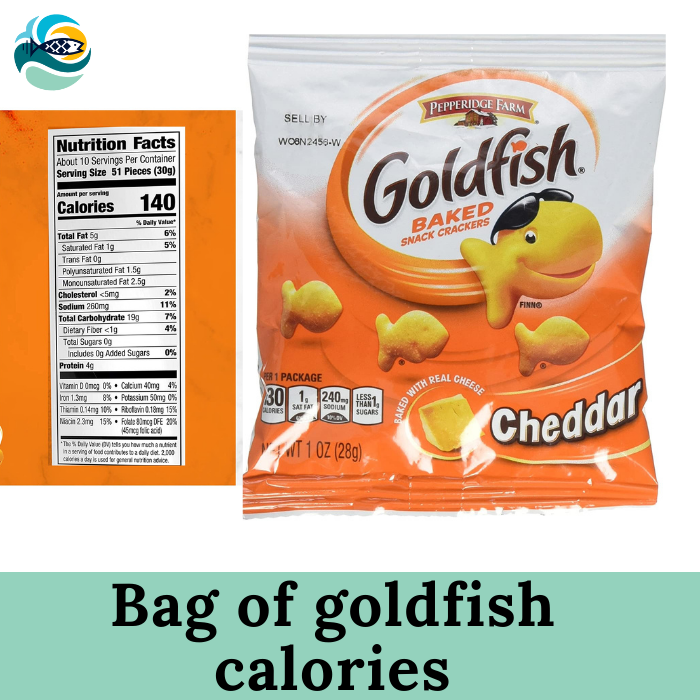 Bag of goldfish calories: